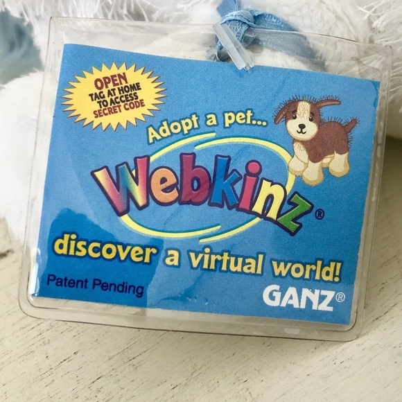 Webkinz, Rabbit, Ganz, Stuffed Bunny, Plush, Toy, WITH CODE, Nice Condition - Picture 9 of 13